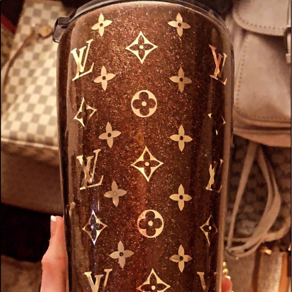 Personalized LV tumblers